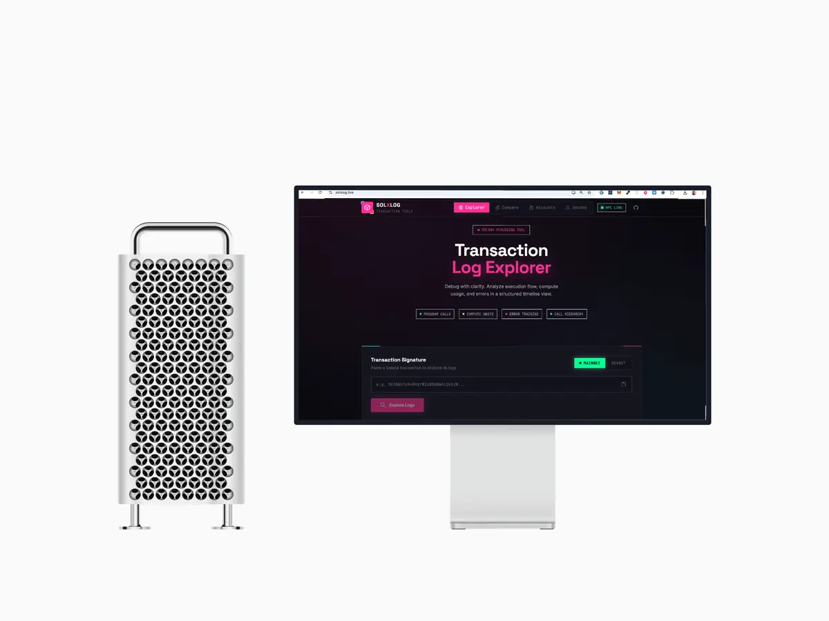 Desktop screenshot of the Solxlog Web App project